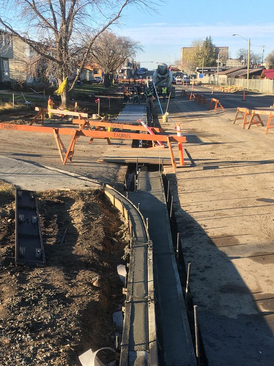 Curbs Gutters Monolithic sidewalks | Saws General Contracting Inc.